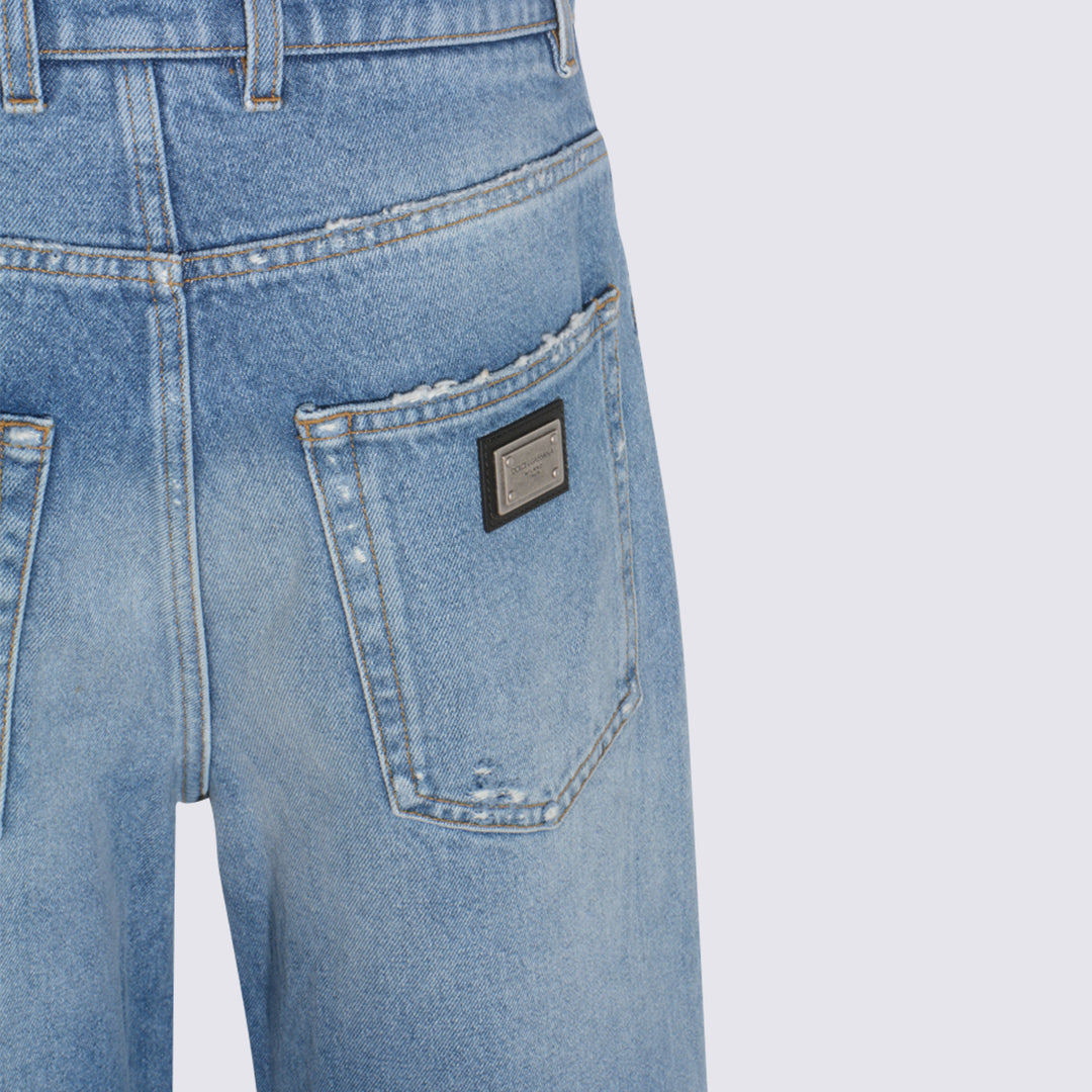 Dolce & Gabbana Jeans - Blue and green | 9d7a4caa04f42aefa08d117eb0ae85f7b101757b