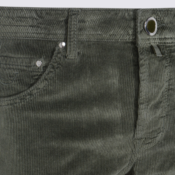 Jacob Cohen Trousers - Blue and green | ec03bf8e7af693a1d6fbeb92f3c042d65db15cfc