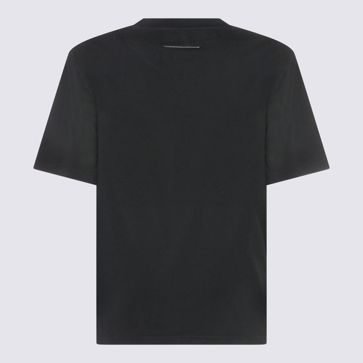Mm6 Maison Margiela T-shirts and Polos - Blacks and greys | 2bcb10eab9001e41dcae3060972259dbb0ba17d0