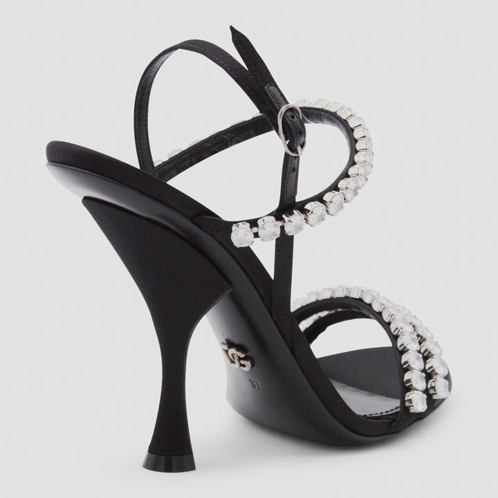 Dolce & Gabbana Sandals - NERO/CRYSTAL | 0deba2c07070c9dc6055c1d348d8d5cc7dc1e91a