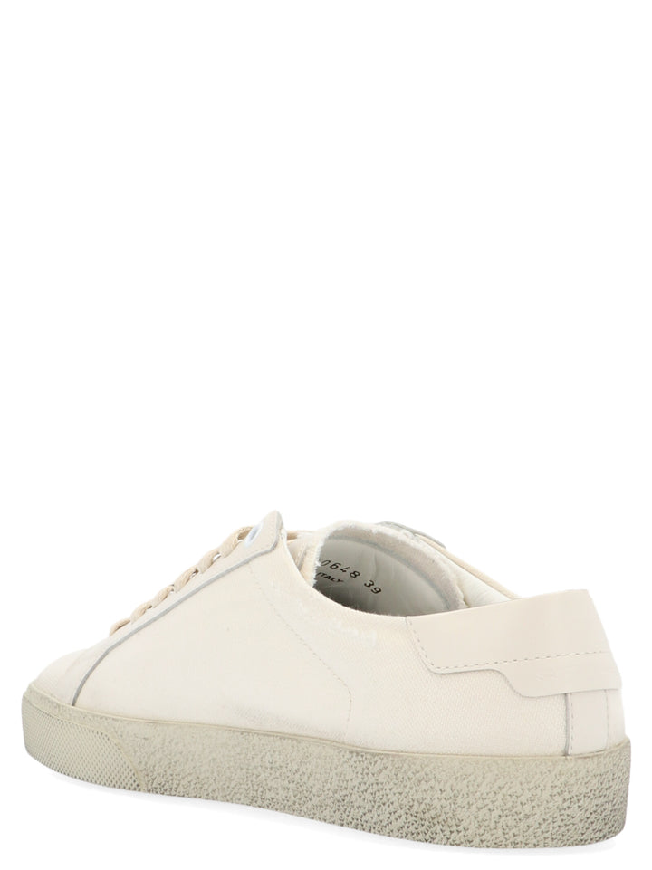 Saint Laurent Logo Signature Sneakers - Bianco | 88260df4dc946248c355a11a4bd48b9333af703d