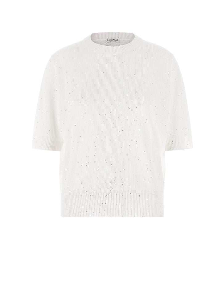 Brunello Cucinelli Sweaters - WHITE | 08659180b27d474b947d4139e91d290987b0d096