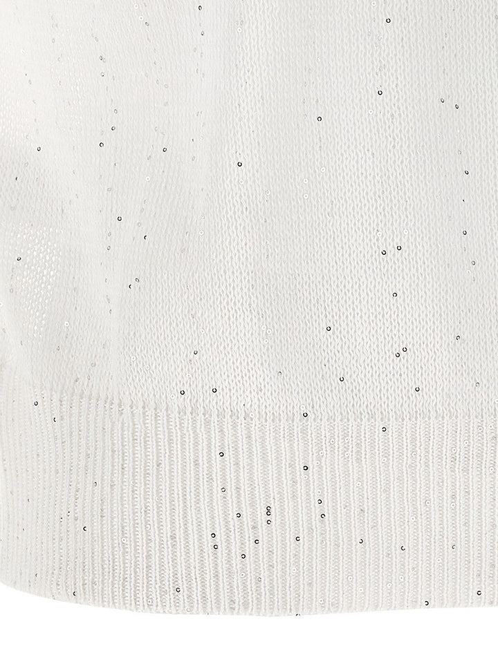 Brunello Cucinelli Sweaters - WHITE | eaf67434b2e2b019d3fa5785d260891d552cf561
