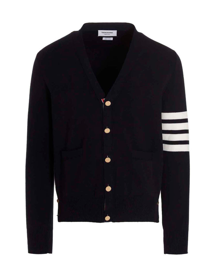 Thom Browne 4 Bar Maglioni - Blu | 99c07d9c61f0ff3a2a495f2d08e1ba97ce9a025b