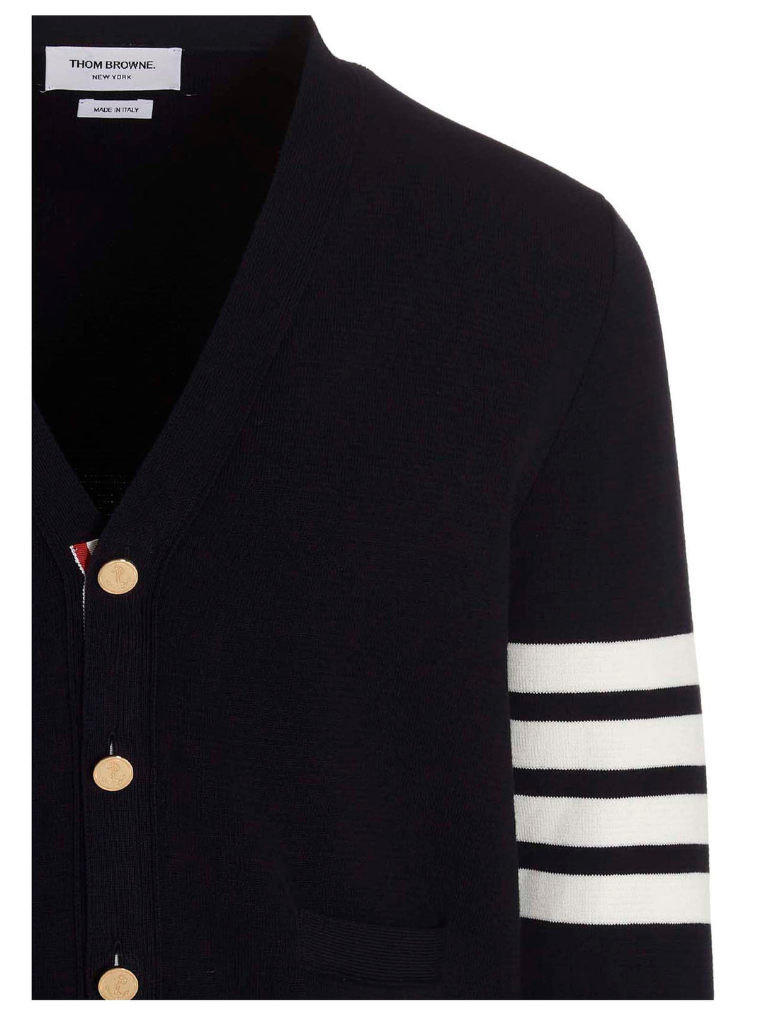 Thom Browne 4 Bar Maglioni - Blu | d6d3b84401188eb7a1f5cc24ff18a59d1e8969d4