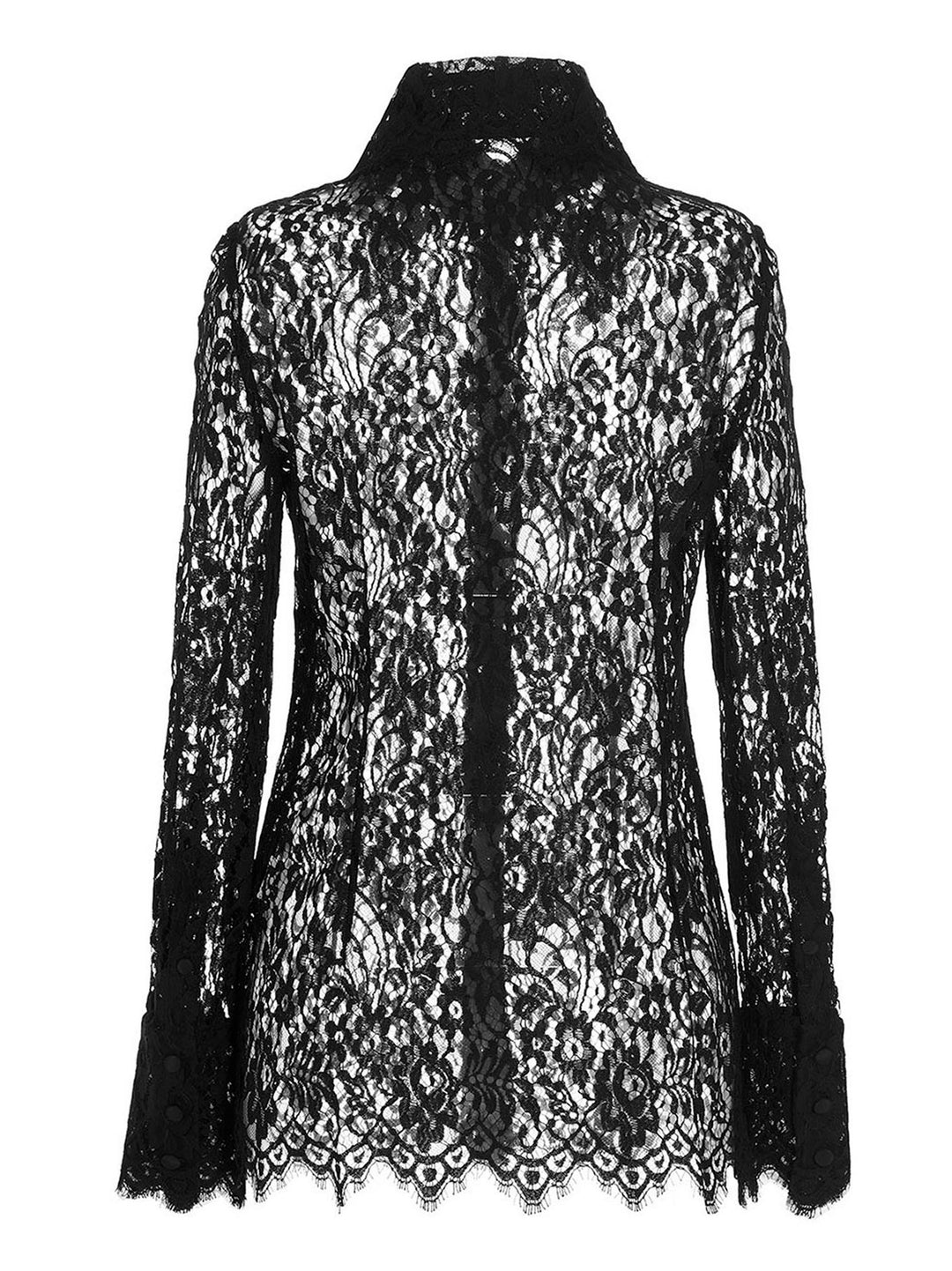 Dolce & Gabbana Lace Shirt Camicie - Nero | cca4a172673c1e6fc7557280389f2f39c1d9e1e3