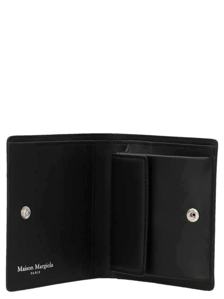 Maison Margiela Logo Wallet Portafogli - Nero | adfc64fd35ca28cc71a888b0c60f56ce7d11b841