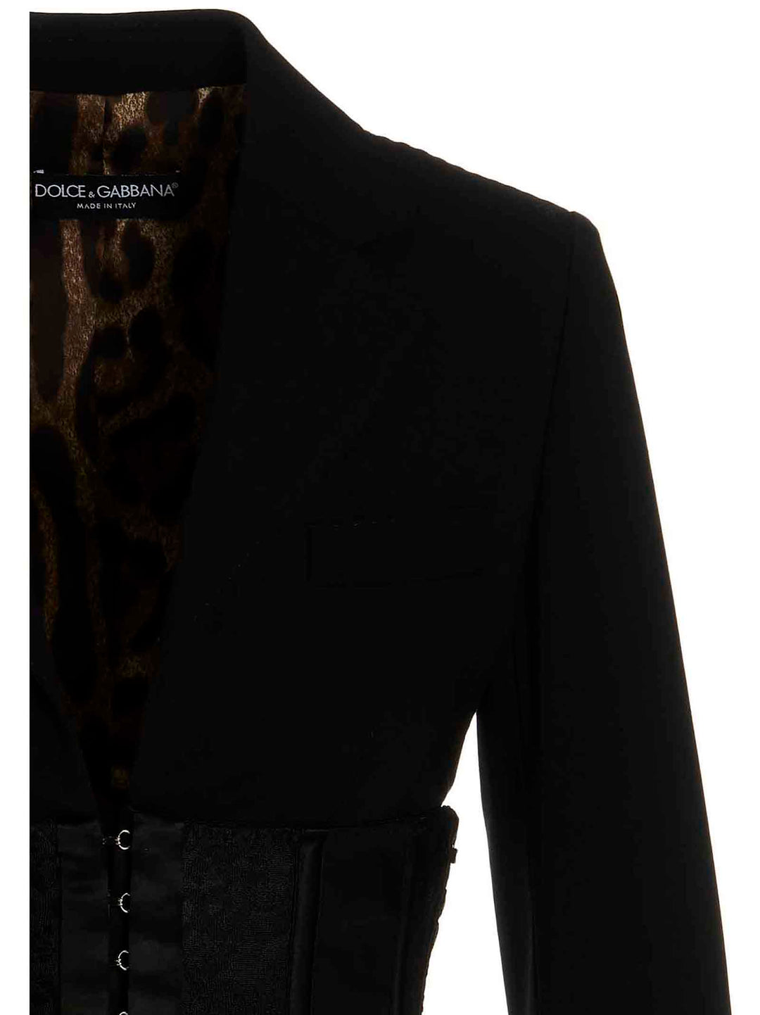 Dolce & Gabbana Corset Blazer BlazerS - Nero | 6b6d1ba3e2169d076f5cc6e4087337d9855694fd