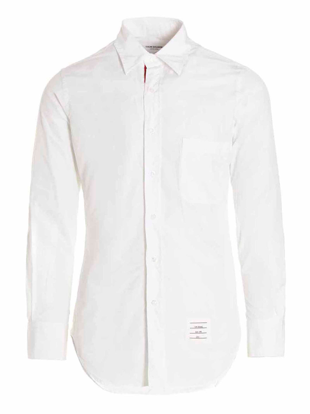 Thom Browne Solid Poplin Shirt Camicie - Bianco | 51fe14b80d938fa071b4b10e20b0f9b69e8c609b