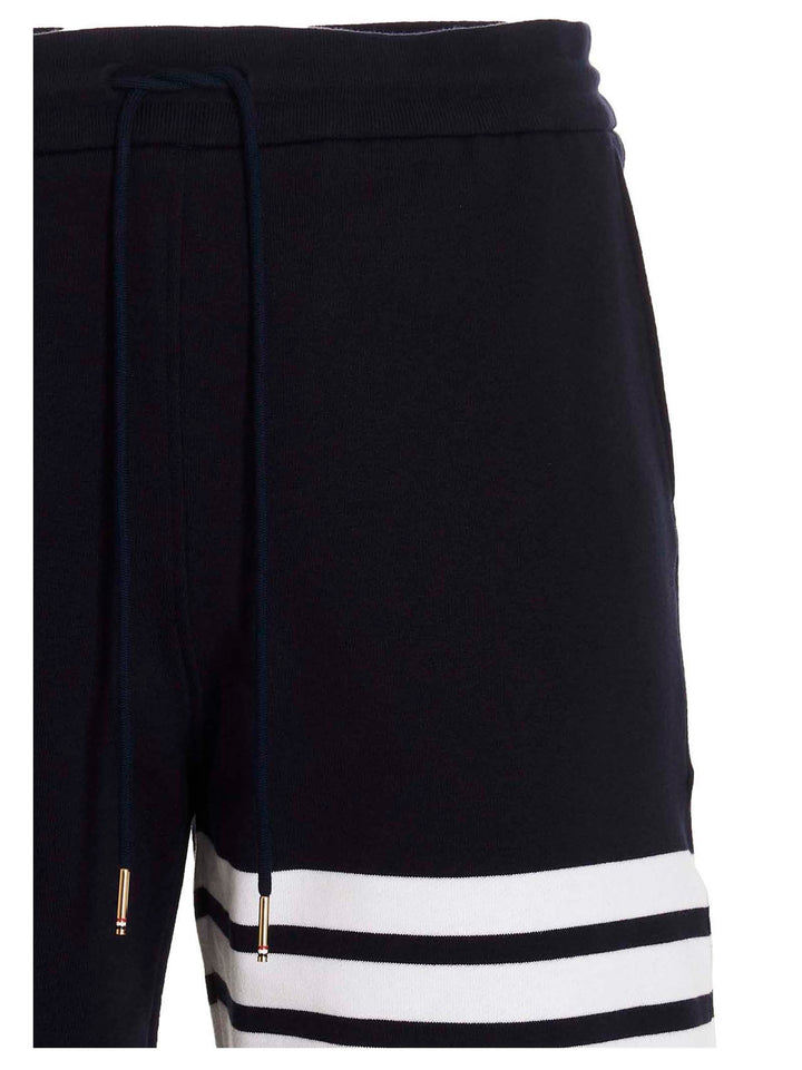 Thom Browne 4 Bar Bermuda e Short - Blu | 3417f6216fbd276b083d6ec1a0047a5f14a0234e
