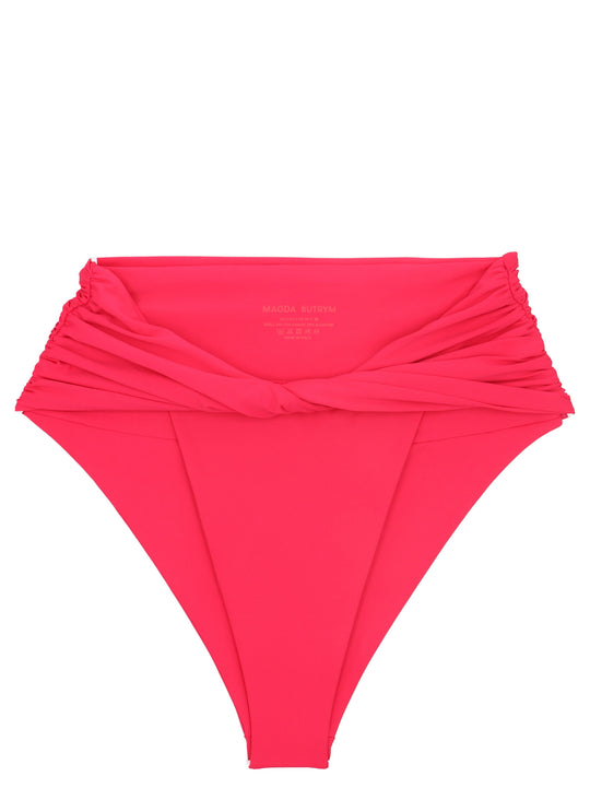 Twisted Bikini Briefs Beachwear Fucsia