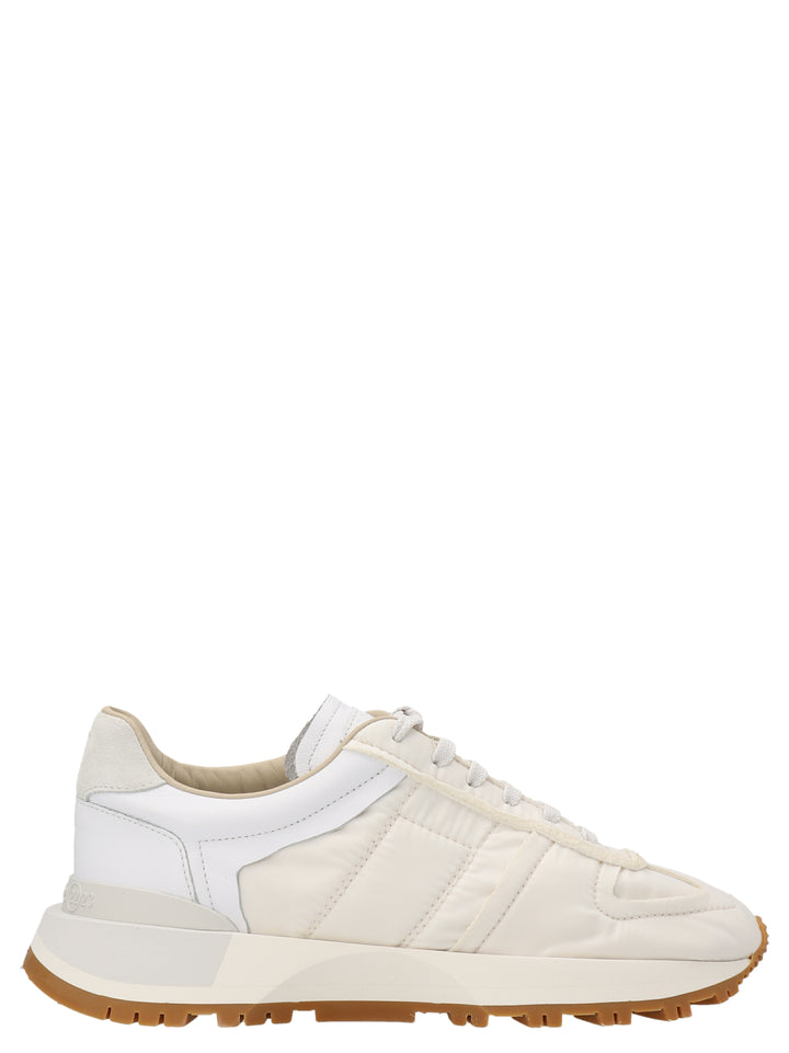 Maison Margiela Leather Sneakers - Bianco | 8a102d98eb6f27e452330388766f5e7809de78ca