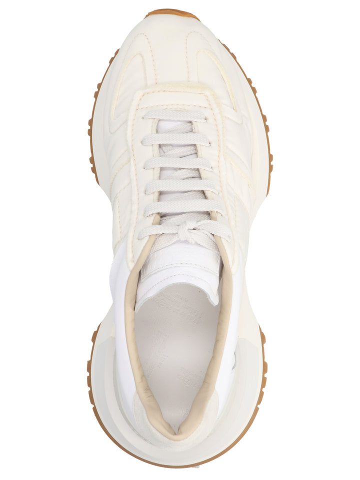Maison Margiela Leather Sneakers - Bianco | f761f95fe62274db598b2382280172e1c540925d