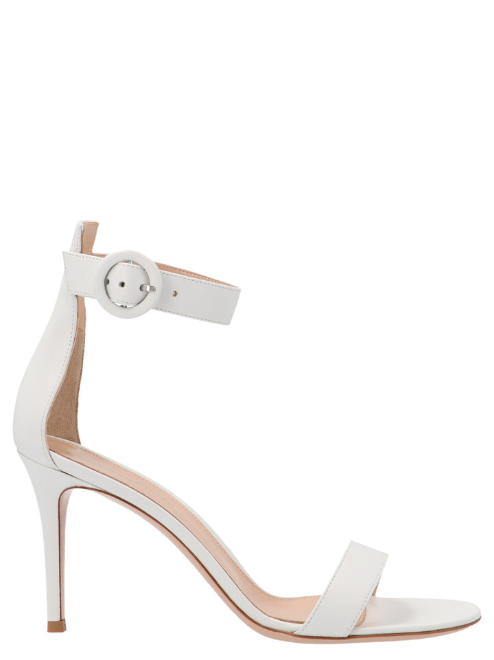Gianvito Rossi Portofino Sandali - Bianco | 5b7b446d35e430662f23ac47e0cee7152b6e811a