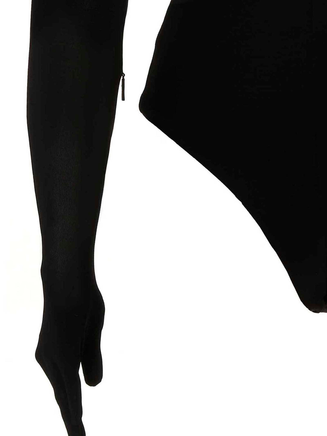 Ambush Heart Shaped Gloves Top - Nero | fe30767497059043650e11fe2a3489368f5e1815