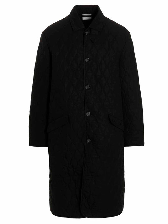 Quilted Hunter Trench E Impermeabili Nero