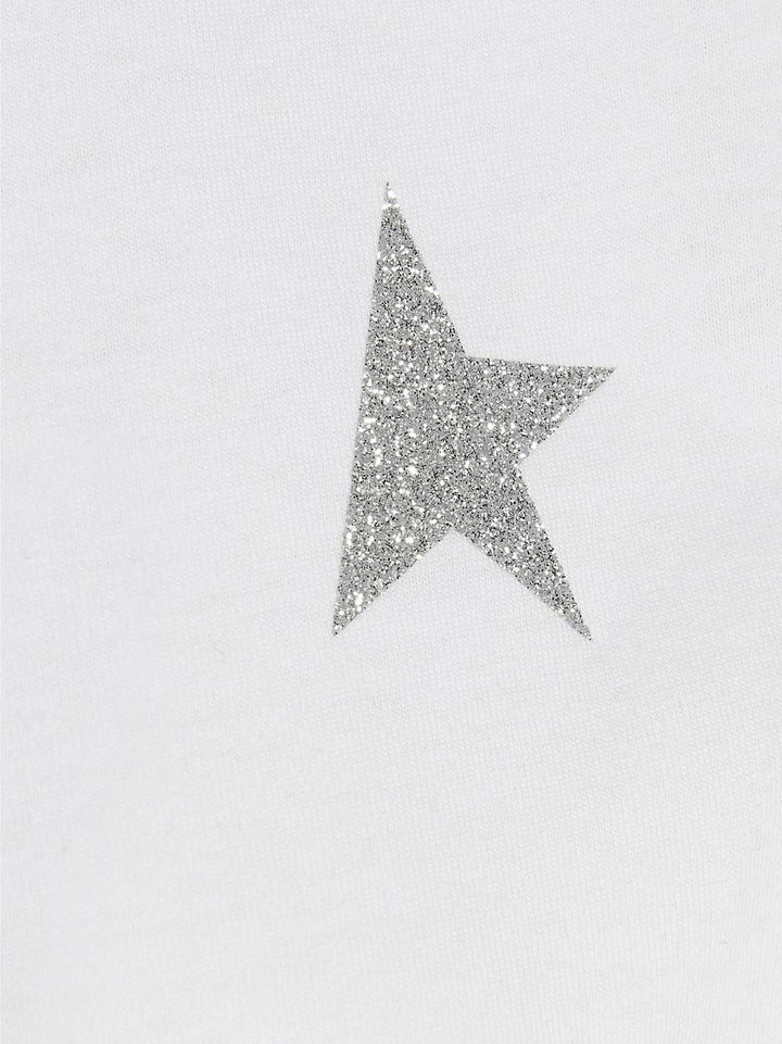 Golden Goose Small Star T shirt - Bianco | a8c79014c5d8f4e2e106cccae6f541ad34532a85
