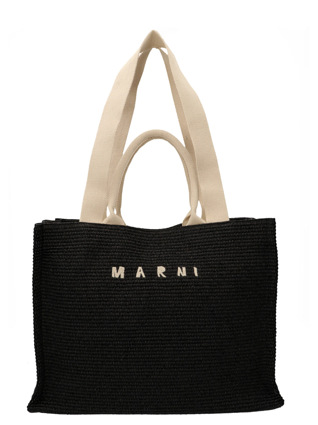 Marni Tote Tote - Bianco/Nero | 53f9aa8a2a54e1d7f165ecfd2434735cea04f0e7