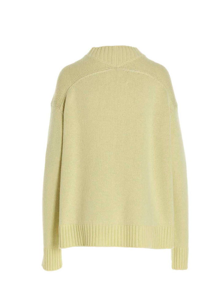 Jil Sander Crewneck Sweater Maglioni - Giallo | bb2ab1730a5c5f5acf6cc57a2908624887f7f01c
