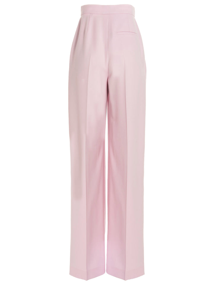 Mcqueen With Front Pleats Pantaloni - Rosa | da98b3e1acf3f69d1966a9738b1d392e816b63f3