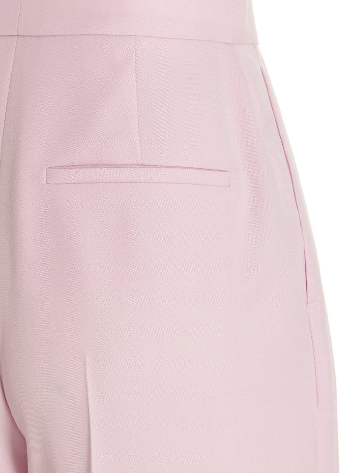 Mcqueen With Front Pleats Pantaloni - Rosa | 59070af88562ca381c84a9ea0daaf4fc5d6c5291