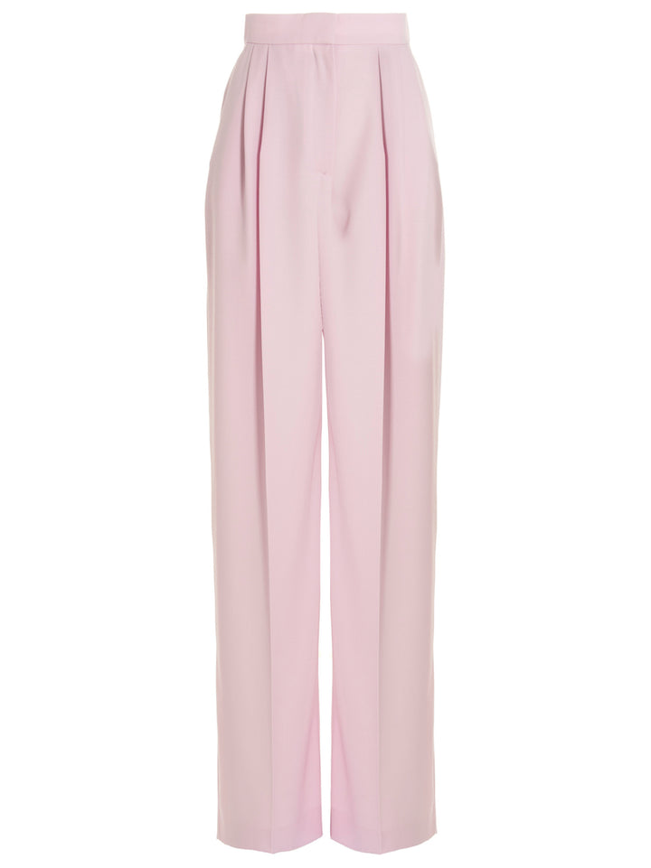 Mcqueen With Front Pleats Pantaloni - Rosa | 789b52dd0db57940250cf4cdd5d54297cb57d259