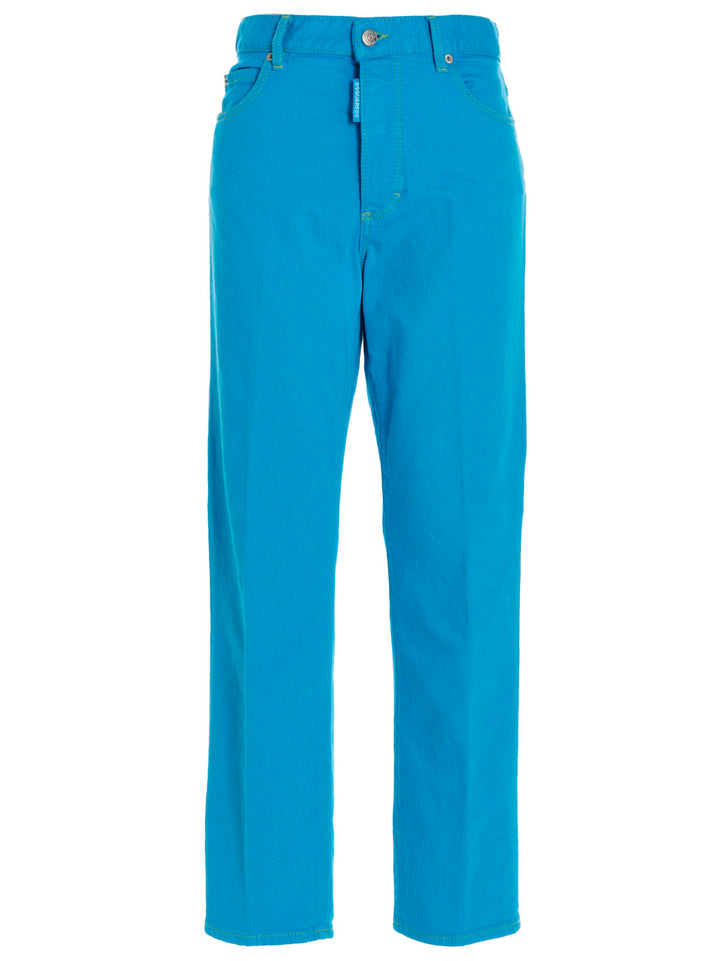 Dsquared2 Boston Jeans - Celeste | bfb99761ef92db19debd2c82a0d1b0fd84f82de9