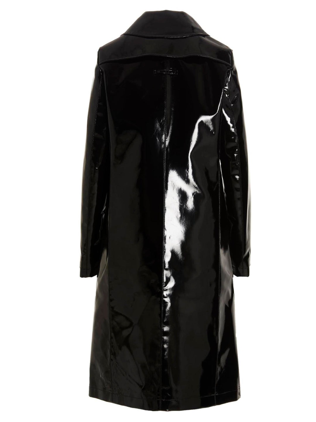 Raf Simons Vinyl Trench Coat Trench e Impermeabili - Nero | bfeddb0cf1d3b71c9fbd85297cfe373af882cad4