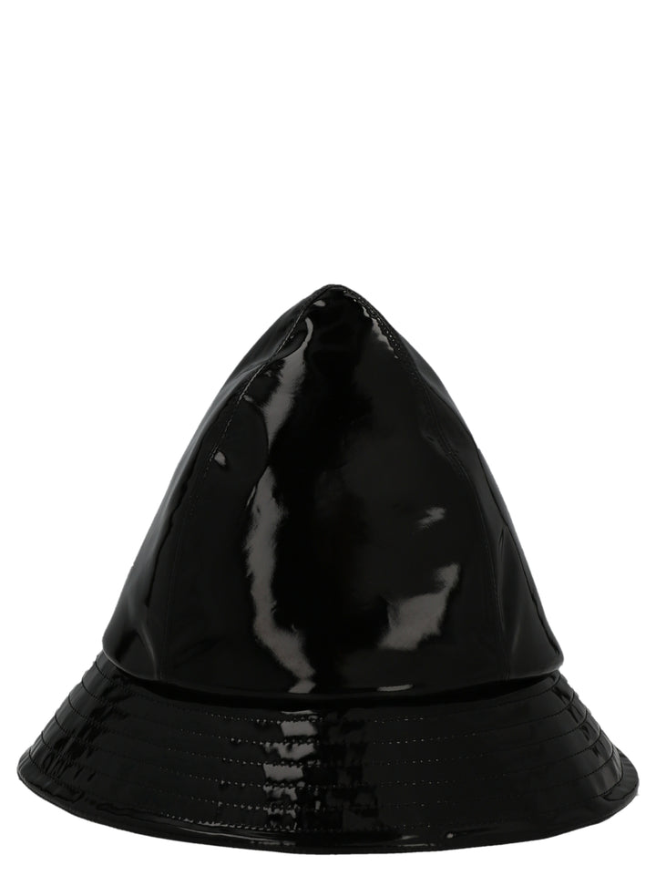 Raf Simons Patent Bucket Hat Cappelli - Nero | 7ffdb8af2de0f845ca7bc8f5512e2b19e5678a36