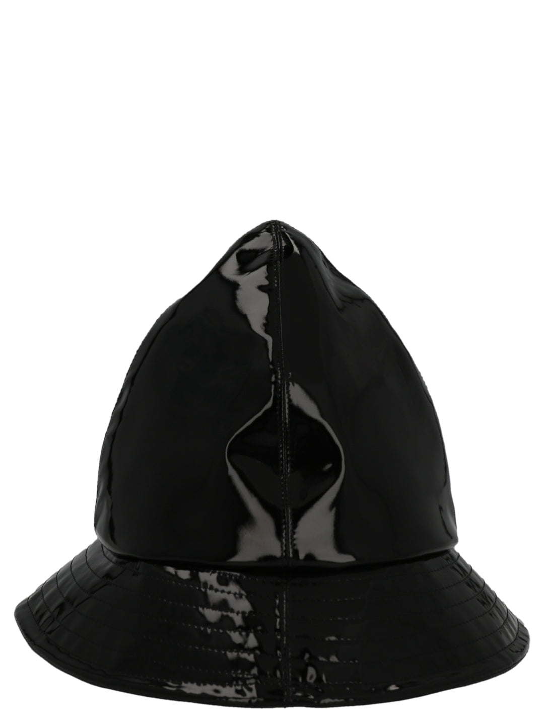 Raf Simons Patent Bucket Hat Cappelli - Nero | 94ee5cd68ad8d37fdac422c1f3c921f2b28e1e60