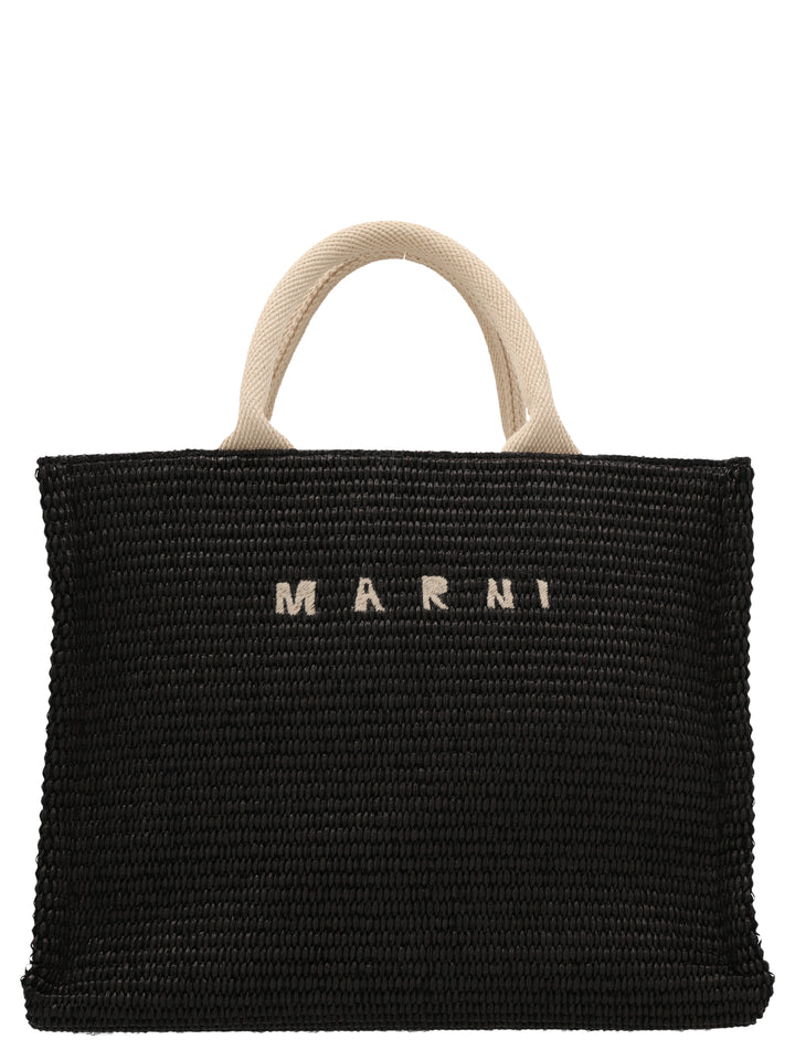 Marni Mini Tote Tote - Nero | bba7505ad5a8c430716d0b96919f35befd42d6b4
