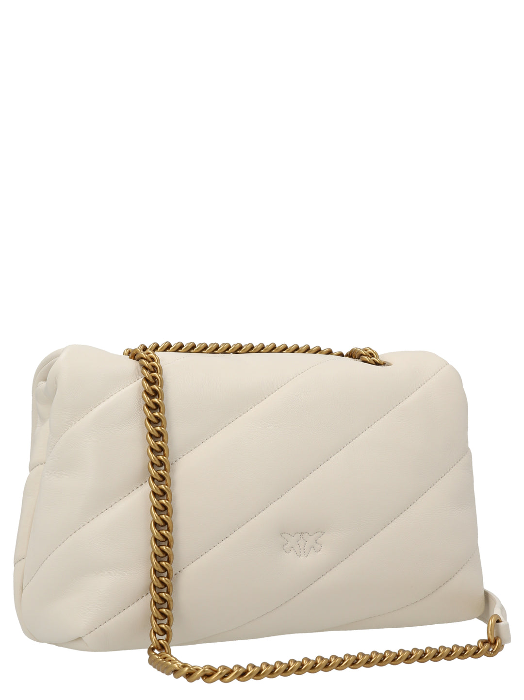 Pinko Love Classic Puff Borse a Tracolla - Bianco | e0418c8515054b651ded70cf40e94662bb307a55
