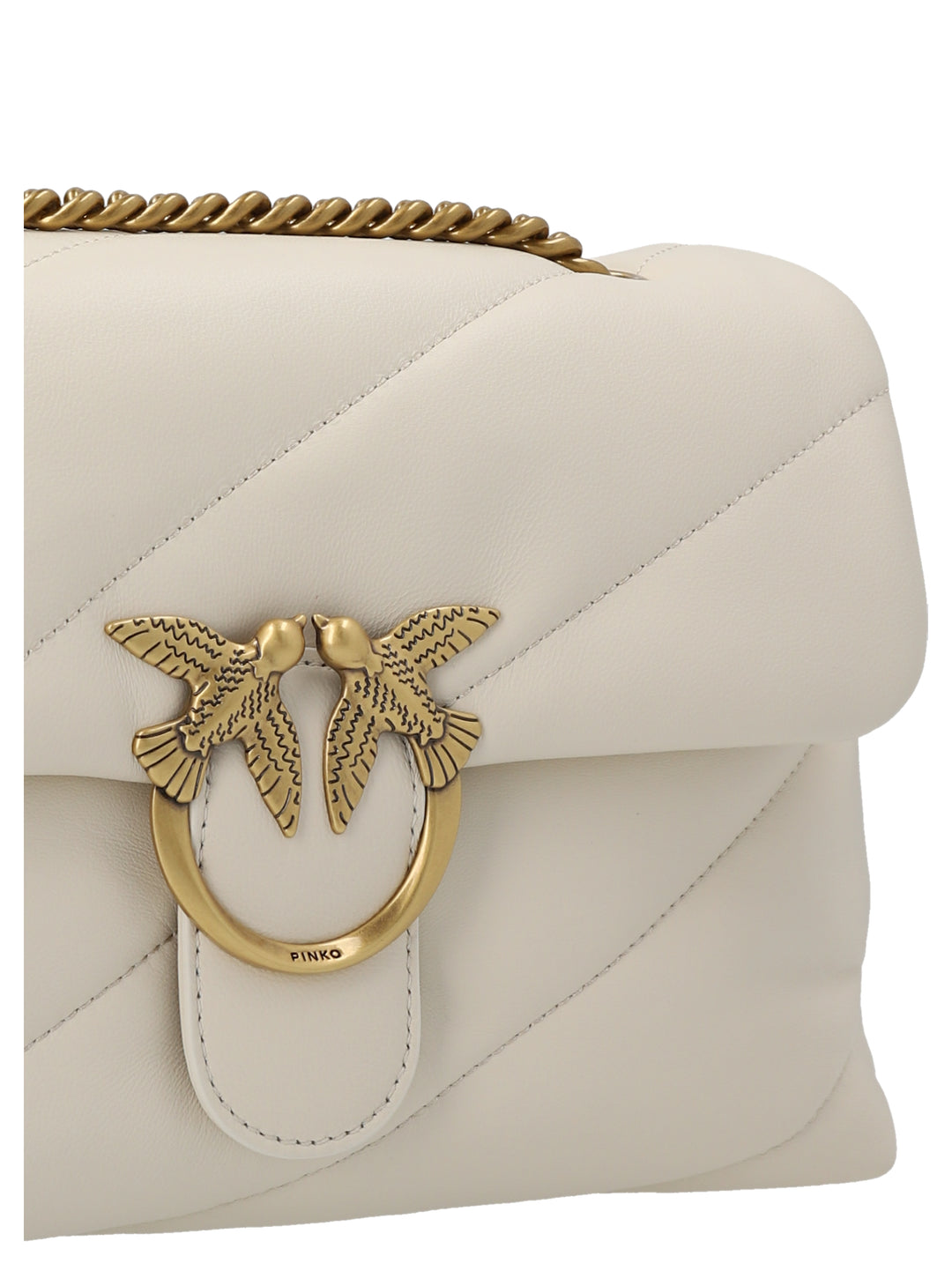 Pinko Love Classic Puff Borse a Tracolla - Bianco | bdf8b0f63885275030087e5d17771bf7b2738764