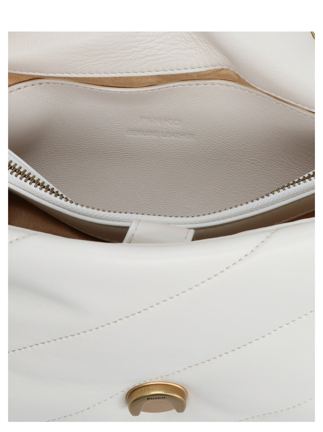Pinko Love Classic Puff Borse a Tracolla - Bianco | 52a3d32a52a84259810678bfe8858822b8b3a065