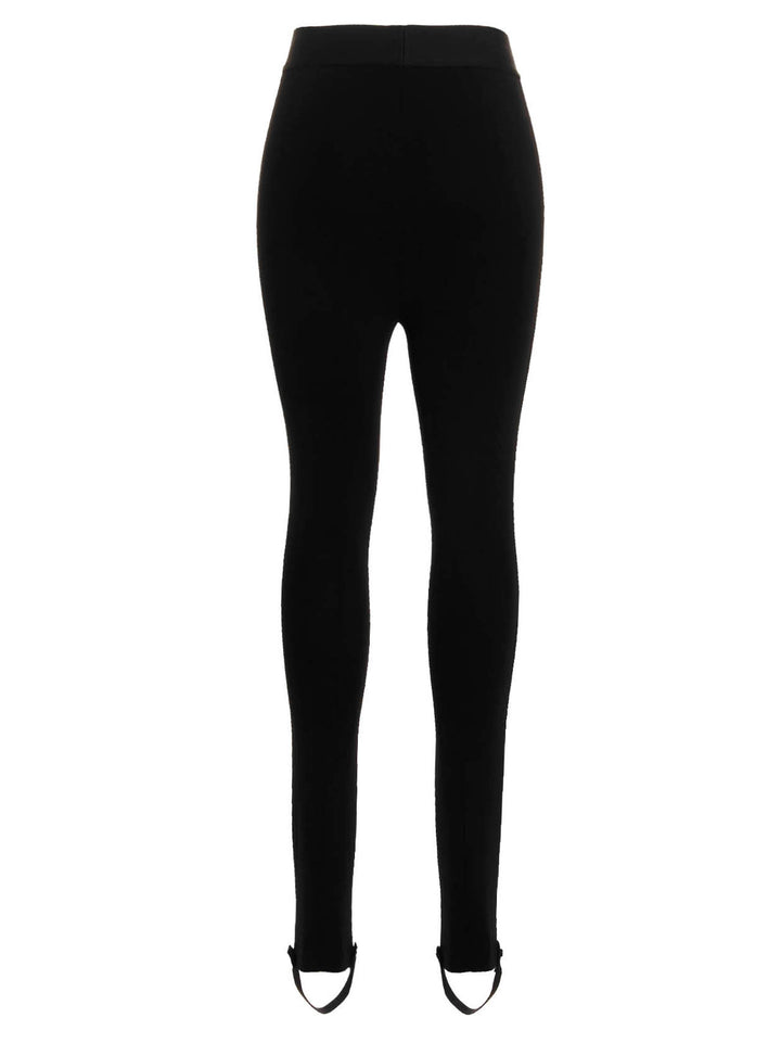 Dolce & Gabbana Logo Leggings - Nero | 2a2efa8deeae4f0e5bb6da16f7eb030aa37bde34