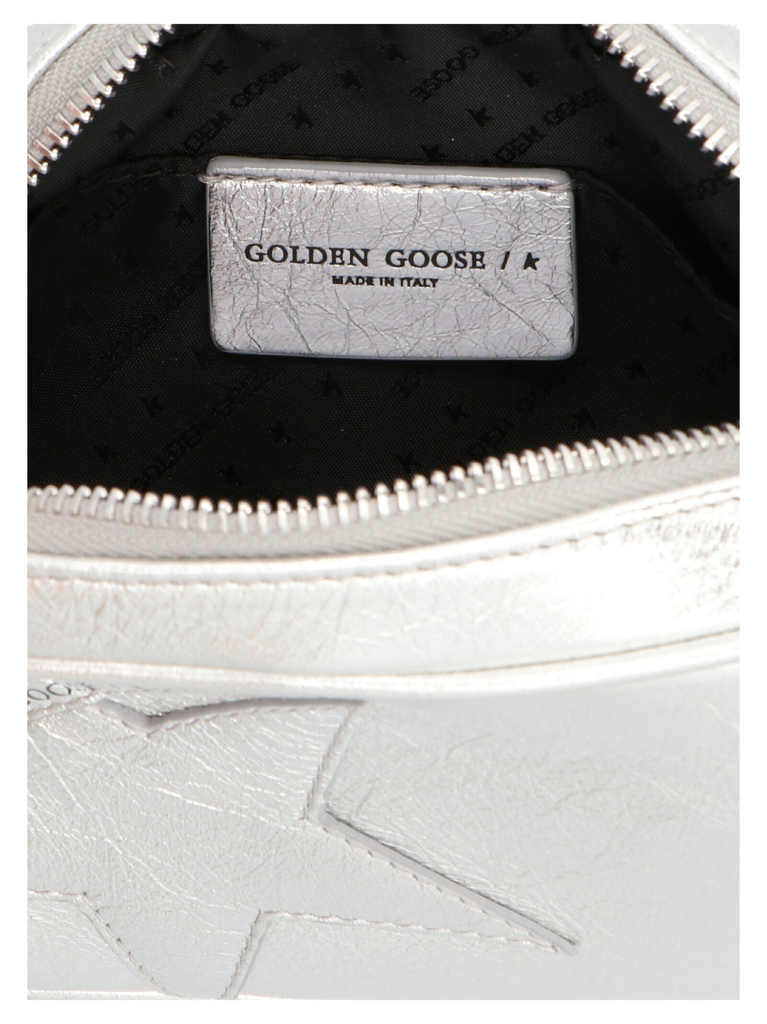 Golden Goose Mini Star Borse a Tracolla - Silver | 10083f81fbbf7f4036a7ee2d392dfab2167c5641