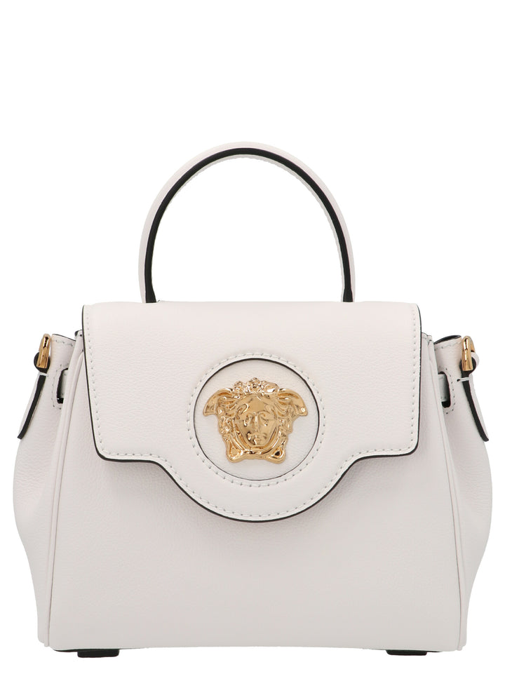 Versace La Medusa Borse a Mano - Bianco | dca9717c2aac0db0510d6eb8a97dcba05567f569