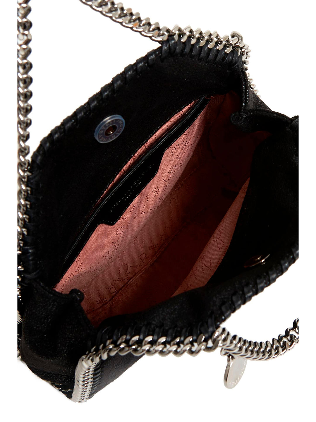 Stella Mccartney Falabella Tiny Tote Borse a Mano - Nero | 6f4fb931ead1291eae7ddcb6ca4b605b2beae274