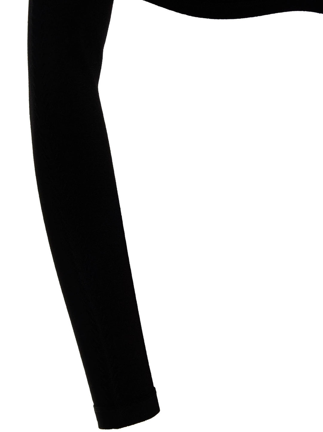 Dsquared2 Ribbed Cropped Sweater Maglioni - Nero | 62168628204efc6367db04151a822730b249e8cf