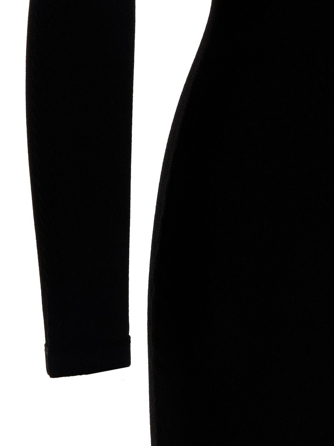 Dsquared2 Ribbed Viscose Dress Gonne - Nero | 57d985eeefc4a338238890e1f26771b72a1bcaf6