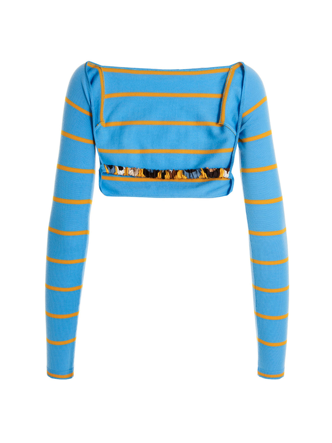 Emilio Pucci Cut-Out Cropped Sweater Maglioni - Celeste | 1ee943b5a5152692c1789ec15a18167b9a3e6a1d