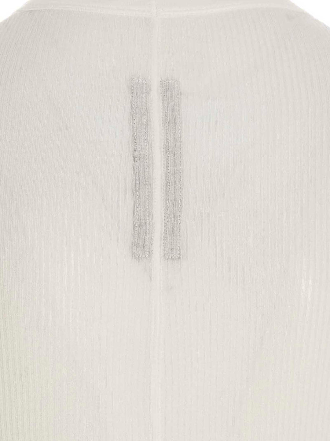 Raw Cut Ribbed Sweater Maglioni Bianco