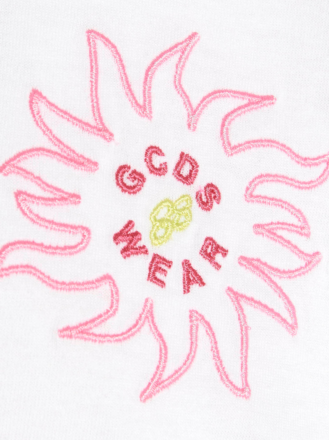 Gcds Surfing Weirdo T shirt - Bianco | 1942c23daf16c5fd74eb6d68e9fa7d4ae190dbb9