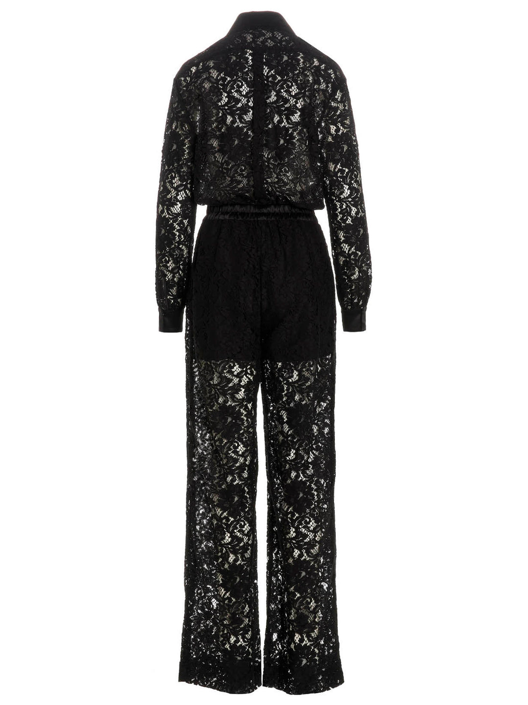 Dolce & Gabbana Cord Lace One-Length Bodysuit Tute Intere - Nero | 4bebd79ab75bb29691dd2985910c9b149d729dc0