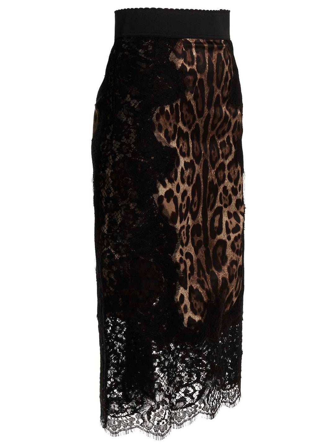 Dolce & Gabbana Animalier Skirt Gonne - Multicolor | a513b611ae953ece3a6cf84541b235b140bb0f4e