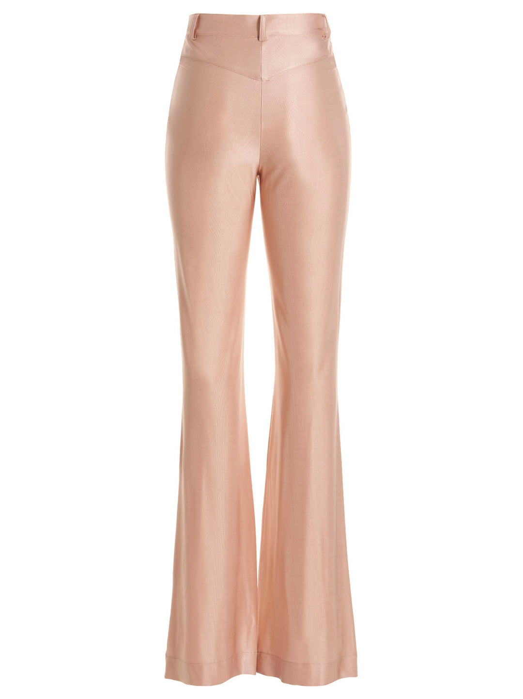 Alexandre Vauthier Shiny Stretch Pantaloni - Rosa | 42ed9ce982f2c02e5f331e670c95b7ae0e6ec975
