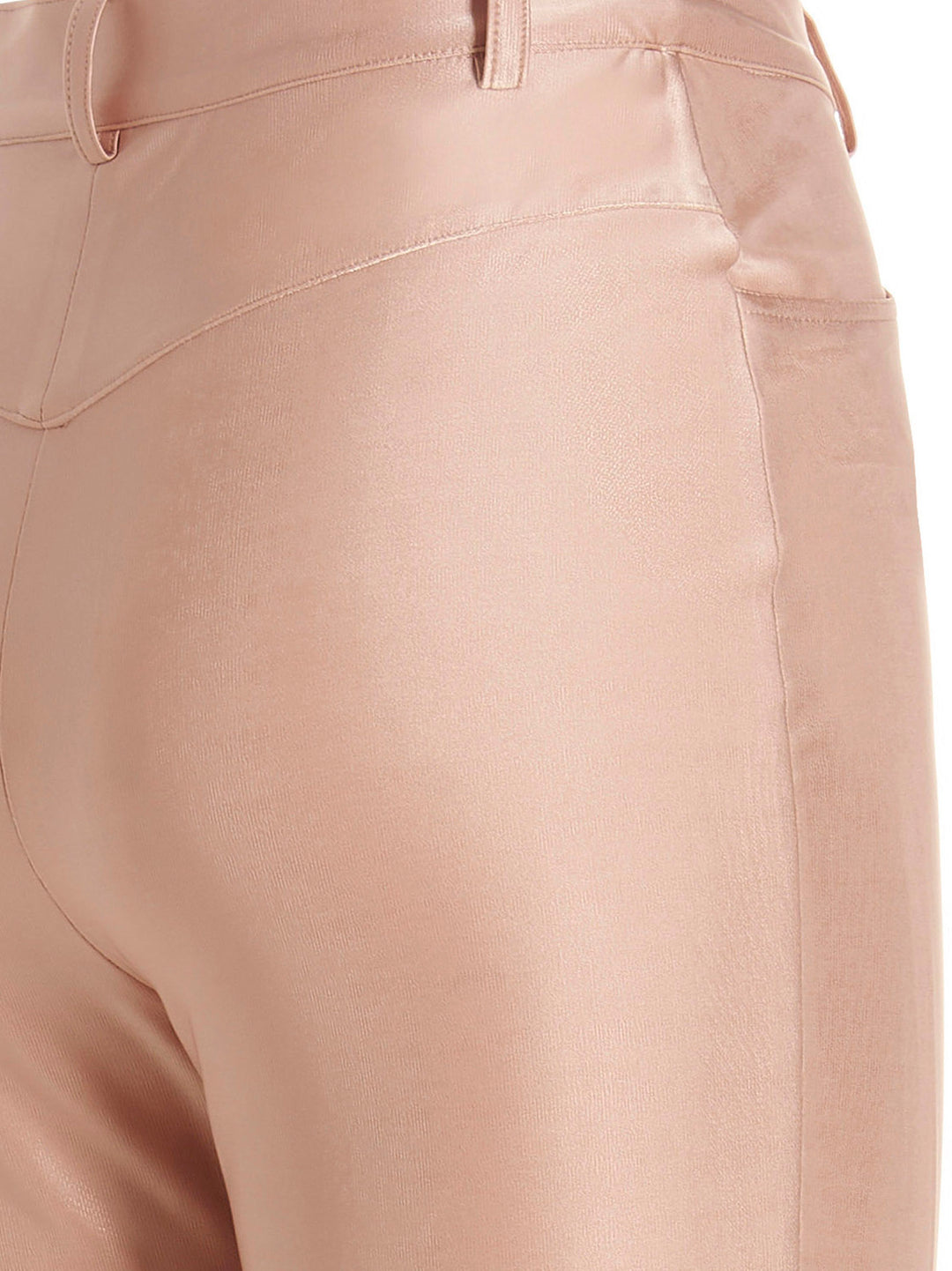Alexandre Vauthier Shiny Stretch Pantaloni - Rosa | 66e013809c49983d137bd4745b51d3d8c655f112