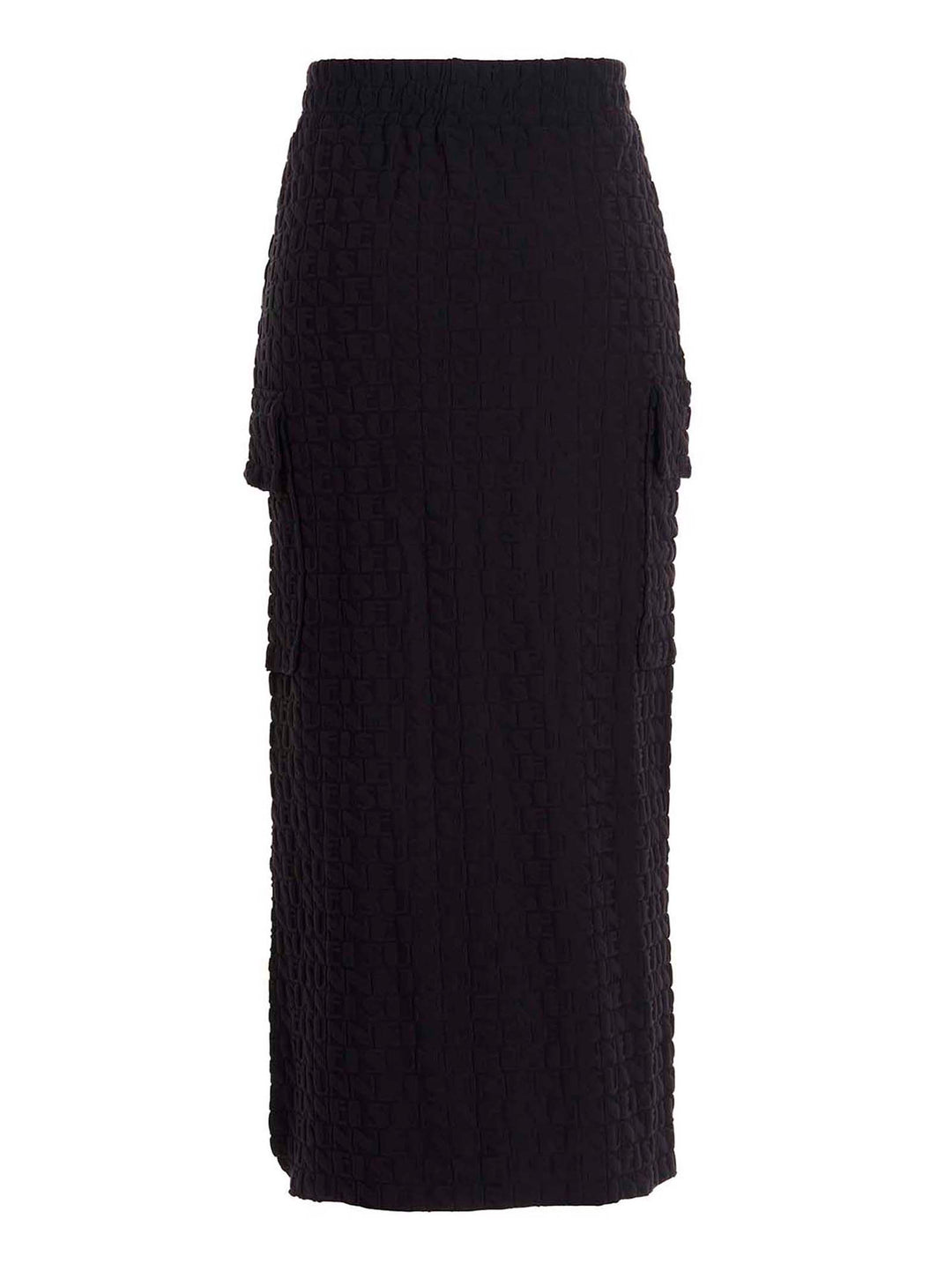 Sunnei Gonna Midi Logo All Over Gonne - Blu | 2bb64a263460d7baa10ada0f06dcdbd5a2870c52