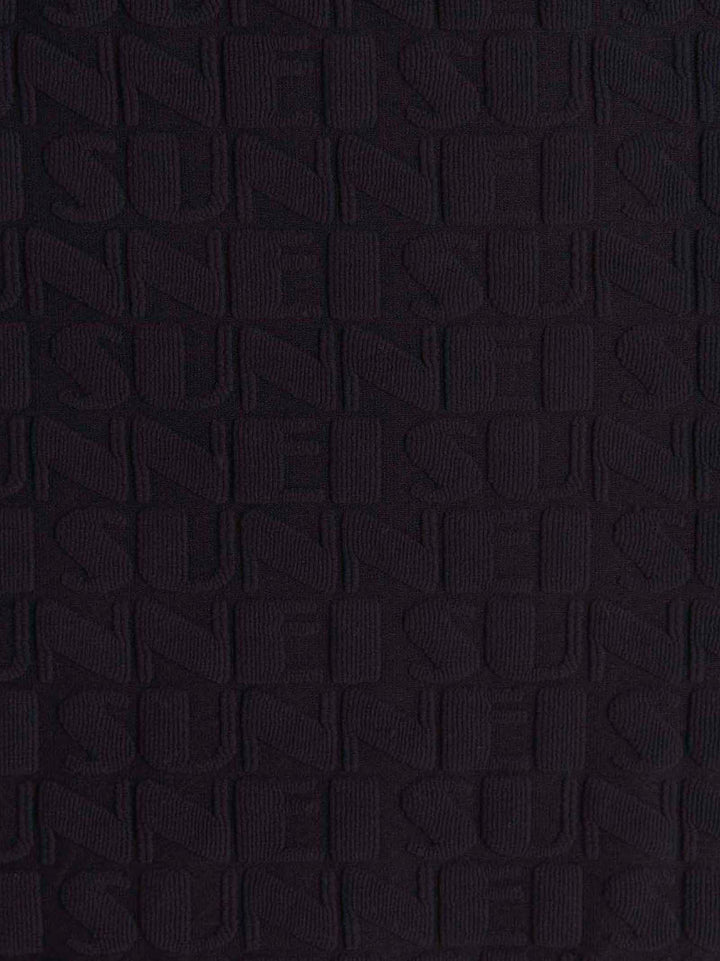 Sunnei Gonna Midi Logo All Over Gonne - Blu | 1fd6fa79cdc89f2efba8de27988abd784983c6a1