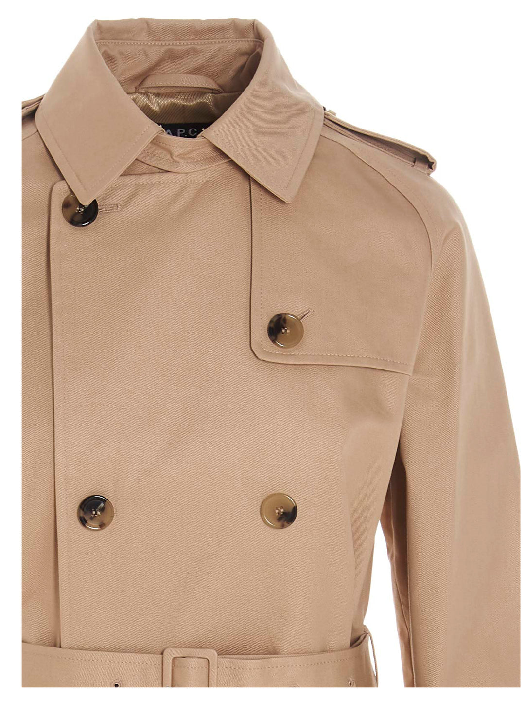 A.P.C. Greta Trench e Impermeabili - Beige | 6afeb1686a8150d502e71c0ede477f74edb60136
